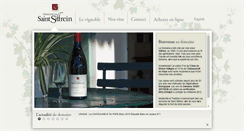 Desktop Screenshot of domainesaintsiffrein.com